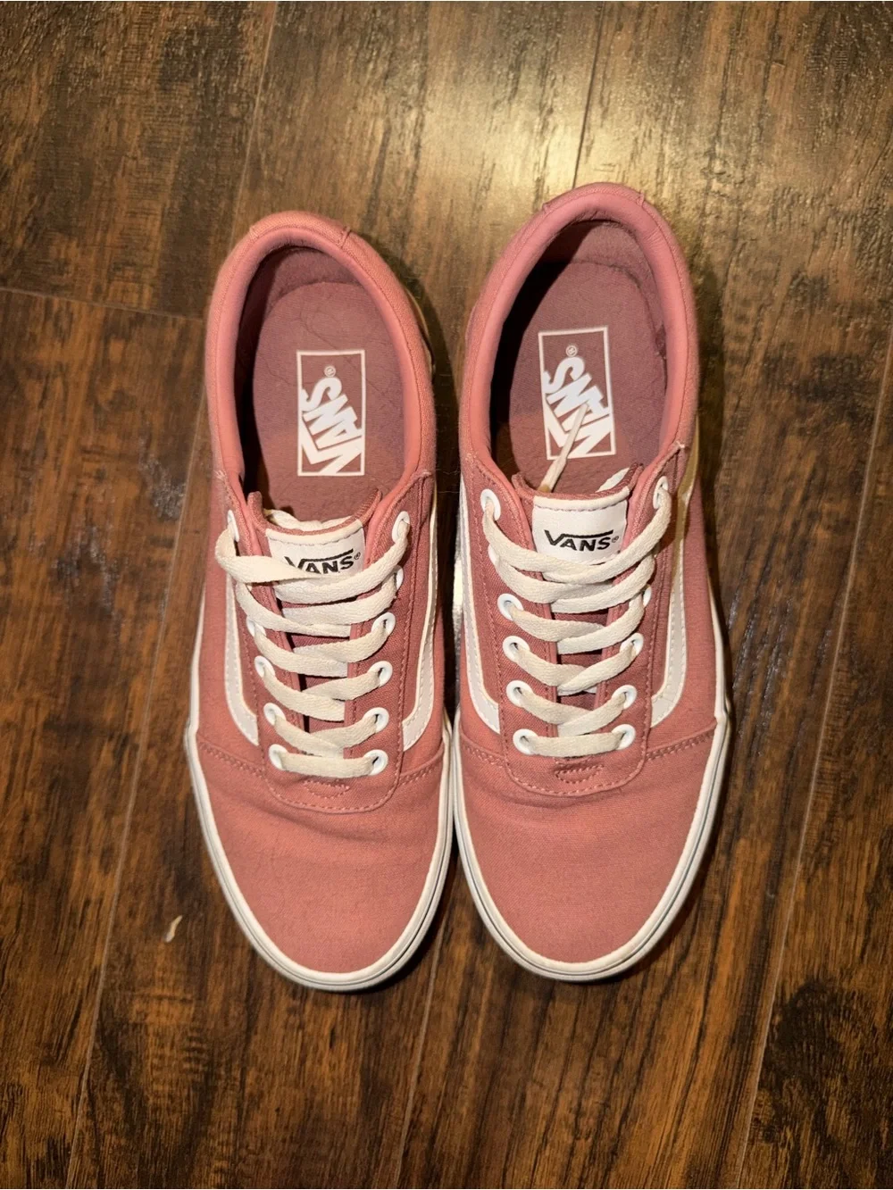 Vans Old Skool Sneakers - Dusty Rose and White